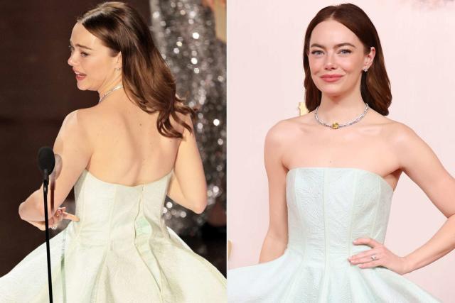 Emma Stone Continues to Joke About Her 2024 Oscars Wardrobe Malfunction